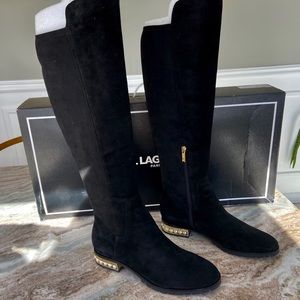 karl lagerfeld paris skylar tall boot